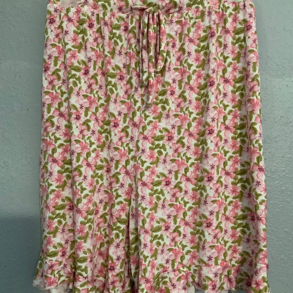 Floral Print Women's Pajama Shorts